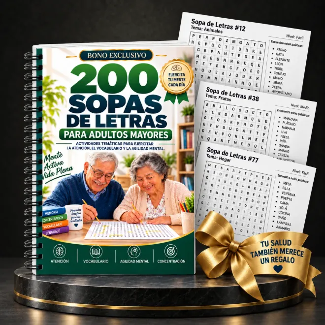 Bono 2: 200 Sopas de Letras